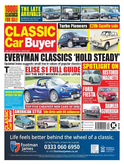 Kelsey Publishing Ltd作のClassic Car Buyerの作品詳細 - 貸出可能
